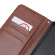Θήκη με πτερύγιο για Oppo A38 4G / Oppo A18 4G, Crazy Horse Wallet, καφέ