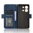 Θήκη με πτερύγιο για Infinix Zero 30 5G, Card Slot, σκούρο μπλε