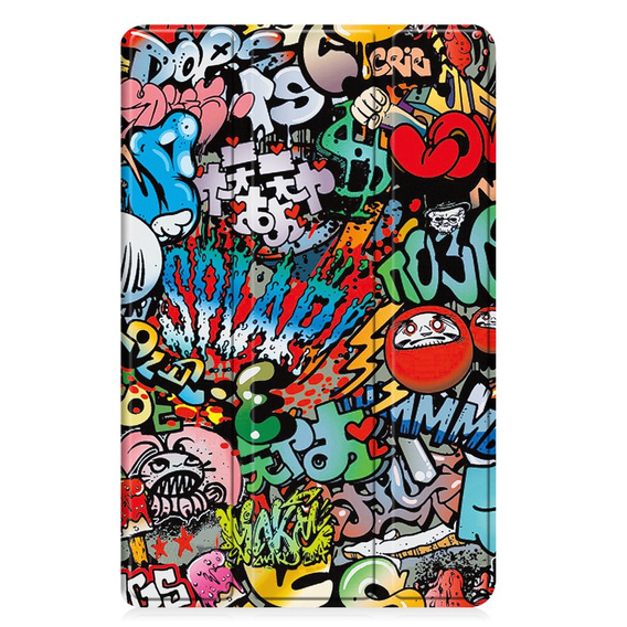 Θήκη για Samsung Galaxy Tab A9+, Smartcase, graffiti