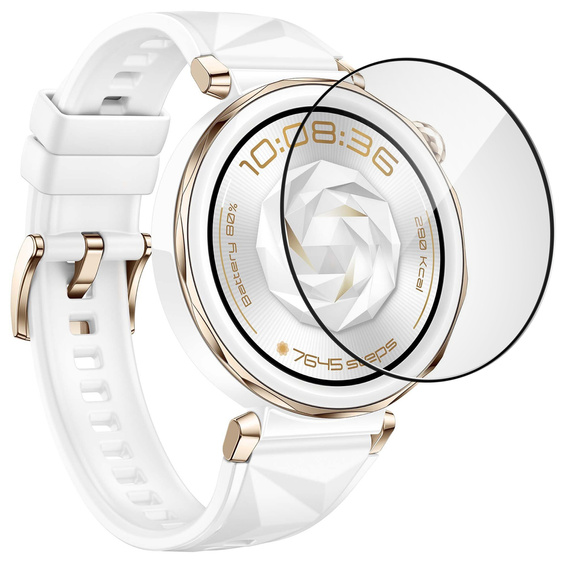 2x υβριδικό γυαλί ERBORD για Huawei Watch GT 5 Pro 42mm