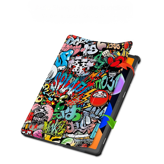 Θήκη για Lenovo Idea Tab 11" 2025 TB336FU TB336ZU, με λειτουργία βάσης, Smartcase, Galaxy