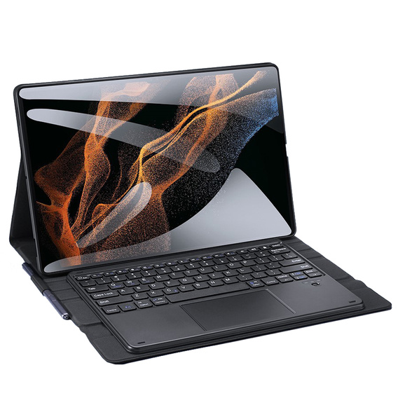 Θήκη + πληκτρολόγιο Samsung Galaxy Tab S8 Ultra, Dux Ducis Magnetic, μαύρη