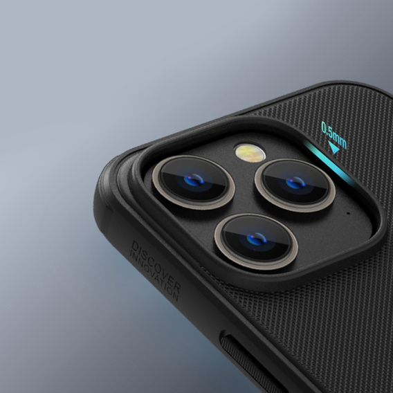 NILLKIN θήκη για iPhone 14 Pro Max, θήκη Super Frosted Shield, μαύρη