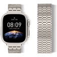 Ατσάλινο βραχιόλι για Apple Watch 1/2/3/4/5/6/7/8/SE/ULTRA 42/44/45/49 MM - μπεζ