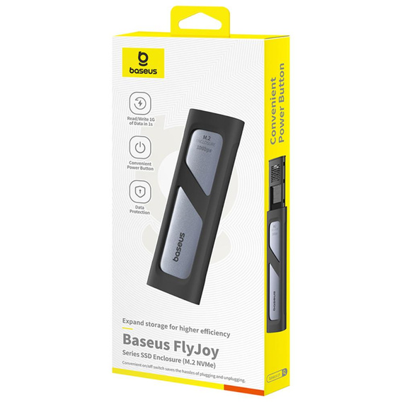Baseus FlyJoy Series SSD Enclosure για μονάδες M.2 NVMe