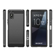 Θήκη για Sony Xperia 10 VI, Carbon, μαύρη