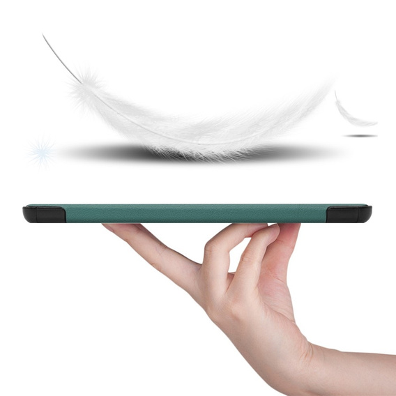 Θήκη για Samsung Galaxy Tab S9 FE, τρίπτυχη, πράσινη
