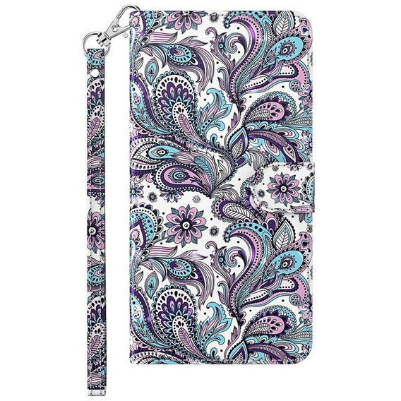 Θήκη με πτερύγιο για Xiaomi Redmi 13C / Poco C65, Wallet, Flowers