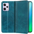 Θήκη για Xiaomi Redmi Note 12 Pro+ 5G, Wallet Litchi Leather, πράσινη