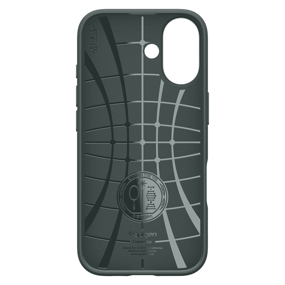 Θήκη Spigen Liquid Air για iPhone 17, Πράσινο της αβύσσου