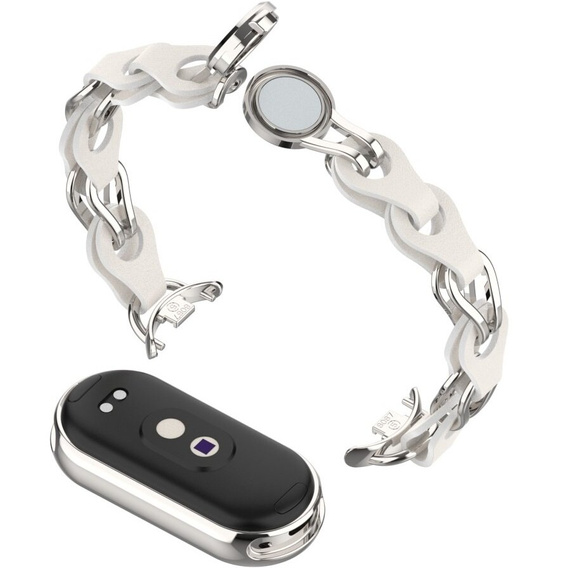 Γυναικείο βραχιόλι για Xiaomi Smart Band 10 / 9 / 8, μαύρη
