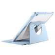 Θήκη για iPad 10.2" 2021/2020/2019 (9/8/7 gen.), με υποδοχή γραφίδας, περιστρεφόμενη κατά 360°, μπλε
