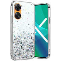 Θήκη για Oppo Reno8 T, Glittery, διαφανής