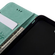 Θήκη με πτερύγιο για iPhone 7/8/SE 2020/SE 2022, Butterfly, πράσινη