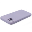 Θήκη για iPhone 15 Plus, Silicone Lite, μωβ