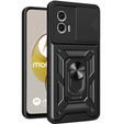 Θήκη για Motorola Moto G73 5G, CamShield Slide, μαύρο