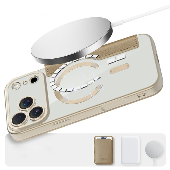 Θήκη πορτοφολιού MagSafe RFID flip με προστασία κάμερας για iPhone 17 Pro Max