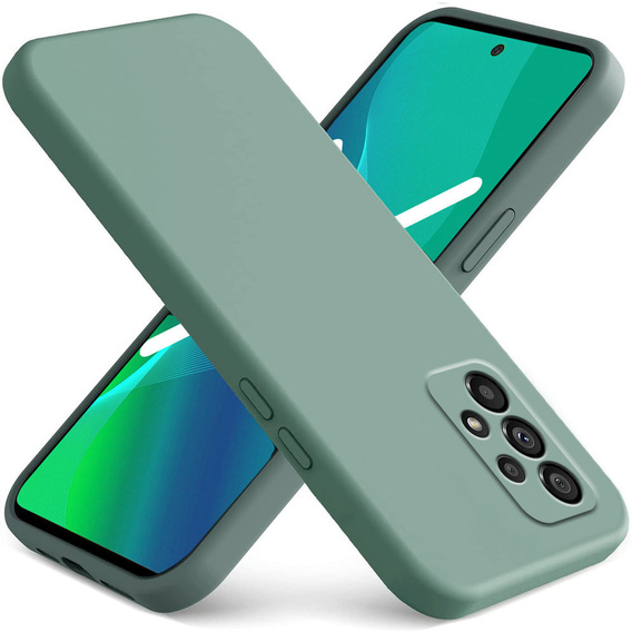 Θήκη για Samsung Galaxy A33 5G, Silicone Lite, πράσινη