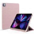 Θήκη για iPad Pro 11 2024, Smartcase με χώρο για γραφίδα, ροζ