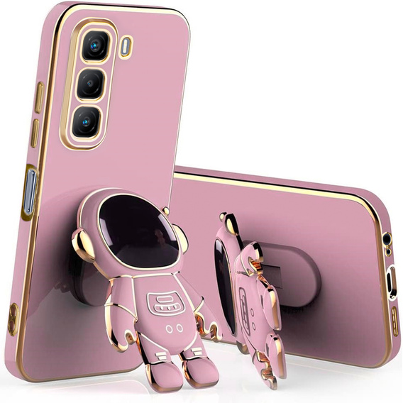 Θήκη για Infinix Hot 50 4G, Astronaut, μωβ
