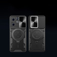 Θωρακισμένη θήκη για Infinix Hot 40i, CamShield Slide, μαύρη
