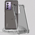 IMAK Θήκη για HTC U23 / U23 Pro, Dropproof, διαφανής / μαύρη