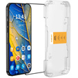ENKAY Tempered Glass για Motorola Moto G35 5G, μαύρη