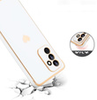 Θήκη για Samsung Galaxy A25 5G, Electro heart, λευκή + Full Glue Ceramic Glass