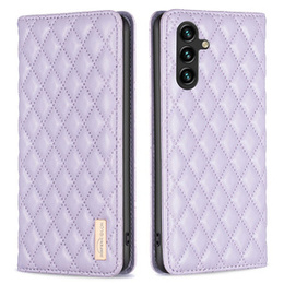 Θήκη με πτερύγιο για Samsung Galaxy A35 5G, Wallet, BINFEN COLOR, μωβ
