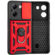 Θήκη για Xiaomi Poco X7 Pro 5G, CamShield Slide, κόκκινη
