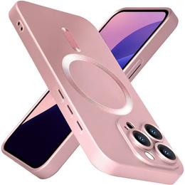 Θήκη για iPhone 16 Pro, ColorMag, για MagSafe, ροζ