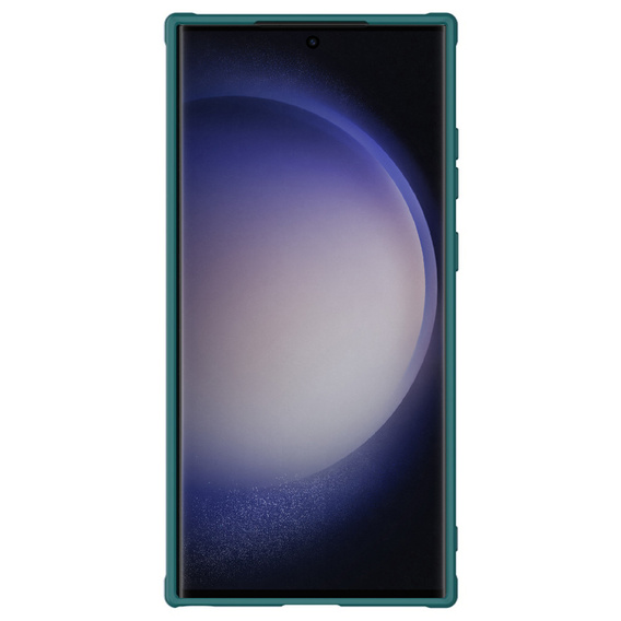 Θήκη για Samsung Galaxy S23 Ultra, θωρακισμένη Nillkin, CamShield Pro, πράσινη