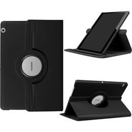 Θήκη για Huawei MediaPad T3 10 TB330FU 10.95", Περιστρεφόμενη 360, μαύρη