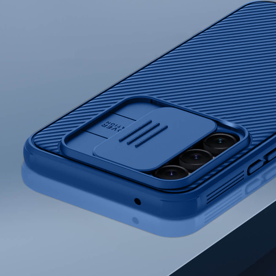 Θήκη για Samsung Galaxy A54 5G, θωρακισμένη Nillkin, CamShield Pro, μπλε