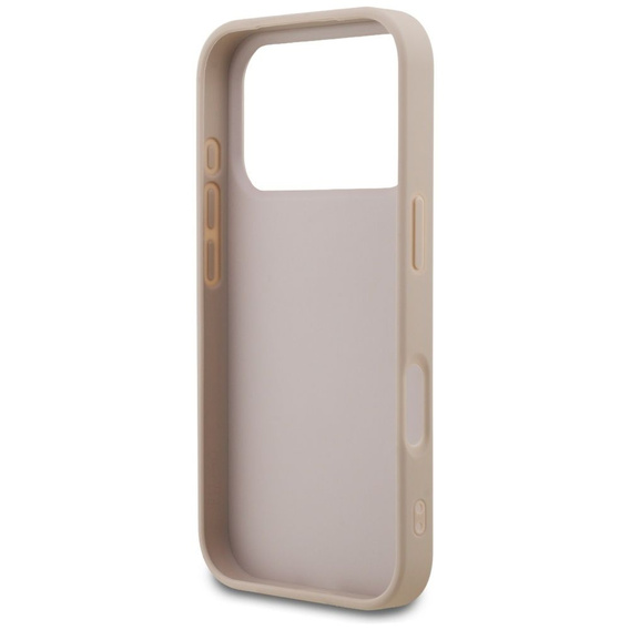 GUESS 4G Metal Gold Logo θήκη για iPhone 17 Pro