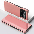 Θήκη για Xiaomi Poco X4 Pro 5G, Clear View, ροζ rose gold