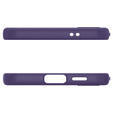θήκη Spigen για Samsung Galaxy S24, Liquid Air, μωβ + μετριασμένο γυαλί 9H
