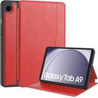 Θήκη για Samsung Galaxy Tab A9, Business Card, κόκκινη