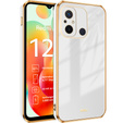 Θήκη για Xiaomi Redmi 12C, Glamour CamShield, λευκή