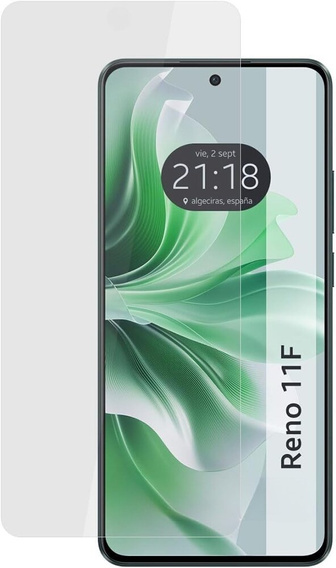 Θήκη για Oppo Reno 11F 5G, Smart Magnet, κόκκινη + γυαλί 9H