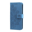 Θήκη με πτερύγιο για Samsung Galaxy A13 4G, Mandala Flower, μπλε