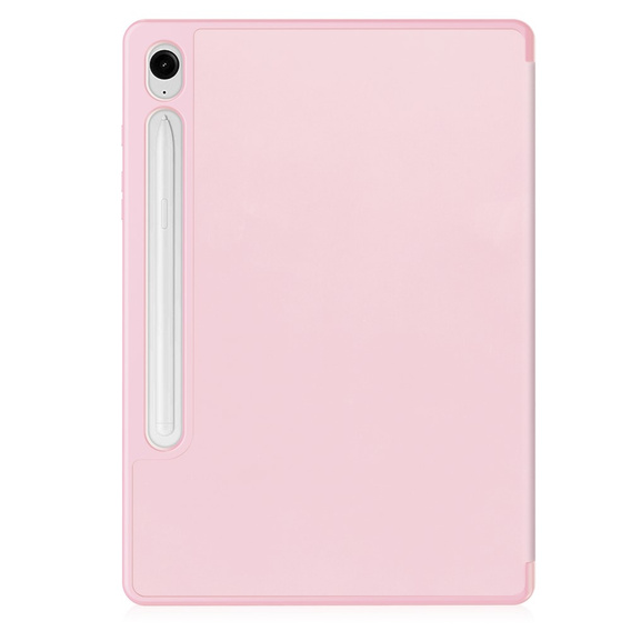 Θήκη για Samsung Galaxy Tab S10 FE+ Plus, Smartcase με χώρο για γραφίδα, ροζ