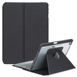 Θήκη πληκτρολογίου για iPad 11" 2025 A16 (11 gen.) / iPad 10.9" 2022 (10 gen.), Rotary 360° Leather, μαύρη