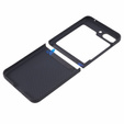 Θήκη για Samsung Galaxy Z Flip7 FE / Z Flip6, Aramid Fiber Cover, μαύρη
