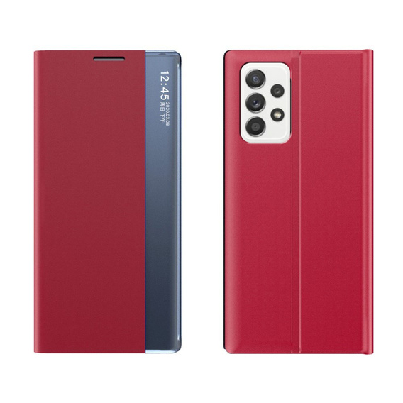 Η αναδιπλούμενη θήκη για το Samsung Galaxy A32 5G, Side View, κόκκινη