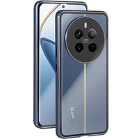 θήκη για το Realme 12 Pro 5G / Realme 12 Pro+ 5G, Magnetic Dual Glass, μπλε