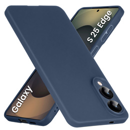 Λεπτή θήκη για Samsung Galaxy S25 Edge, Slim, σκούρο μπλε