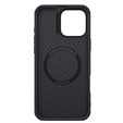 Θήκη για iPhone 16 Pro Max, θωρακισμένη Nillkin, Carbon Fiber, για Magsafe, χρυσή