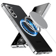 θήκη προστασίας κάμερας για το Samsung Galaxy S23, CamShield MagSafe, διαφανές / ασημί