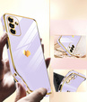 Η θήκη για το Samsung Galaxy A56, Electro heart, μωβ + γυαλί 9H